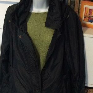 Stylish Garnet Hill Black Light weight jacket